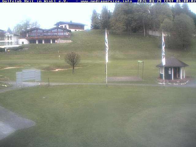 Archiv Foto Webcam Reit im Winkl: Golfplatz