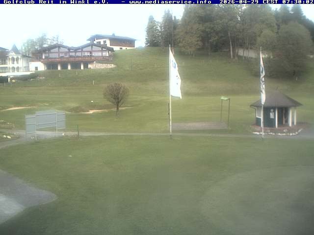 Archiv Foto Webcam Reit im Winkl: Golfplatz