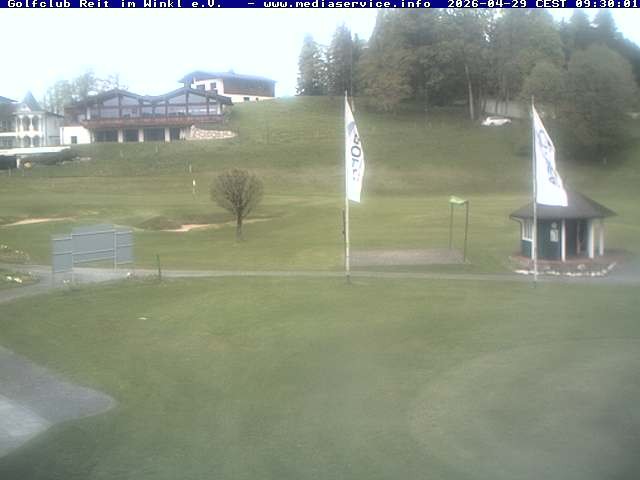 Archiv Foto Webcam Reit im Winkl: Golfplatz
