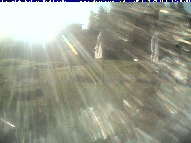 Archiv Foto Webcam Reit im Winkl: Golfplatz