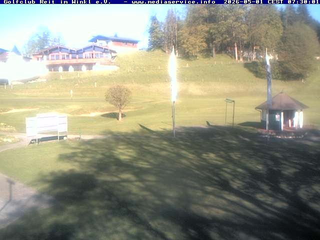Archiv Foto Webcam Reit im Winkl: Golfplatz