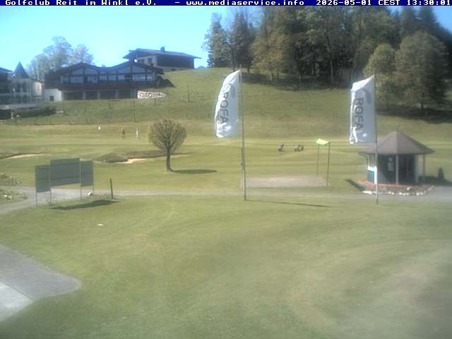 Archiv Foto Webcam Reit im Winkl: Golfplatz