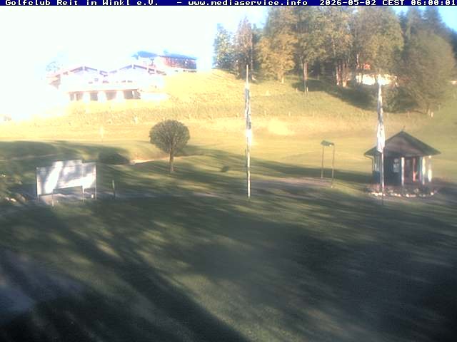 Archiv Foto Webcam Reit im Winkl: Golfplatz
