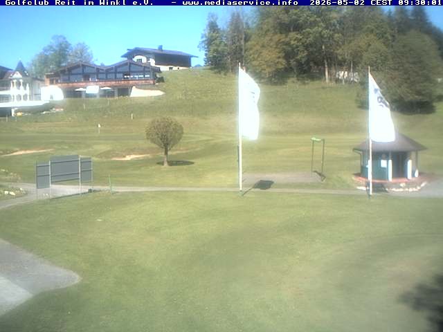 Archiv Foto Webcam Reit im Winkl: Golfplatz