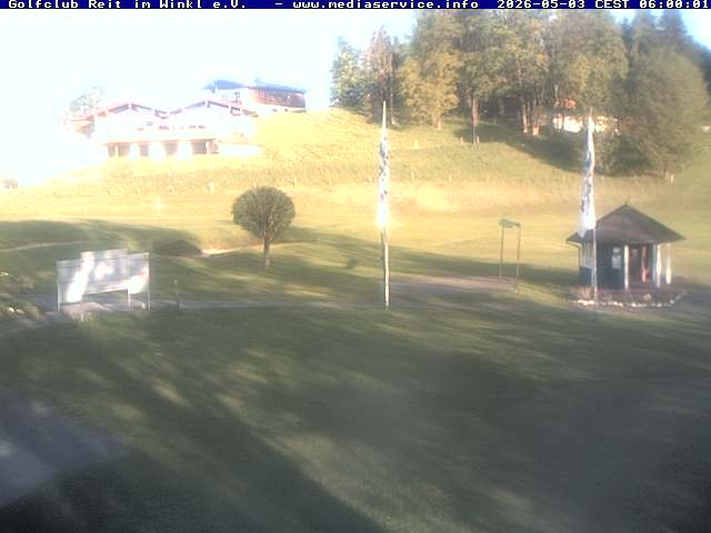 Archiv Foto Webcam Reit im Winkl: Golfplatz