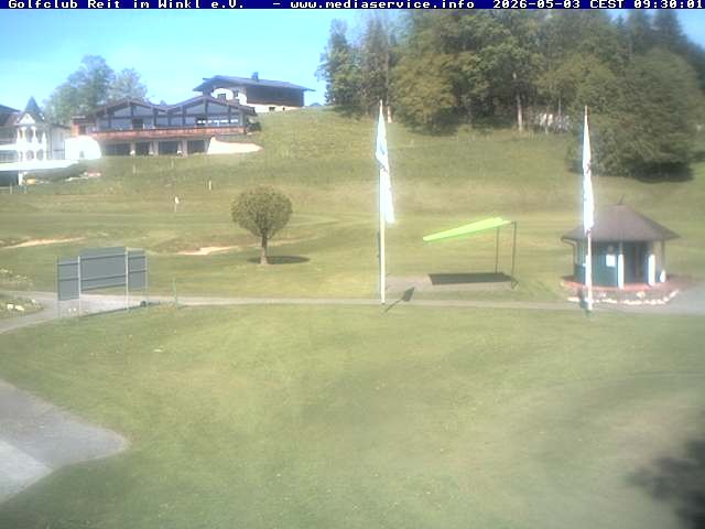 Archiv Foto Webcam Reit im Winkl: Golfplatz