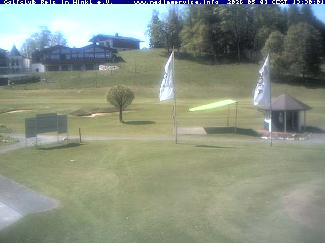 Archiv Foto Webcam Reit im Winkl: Golfplatz