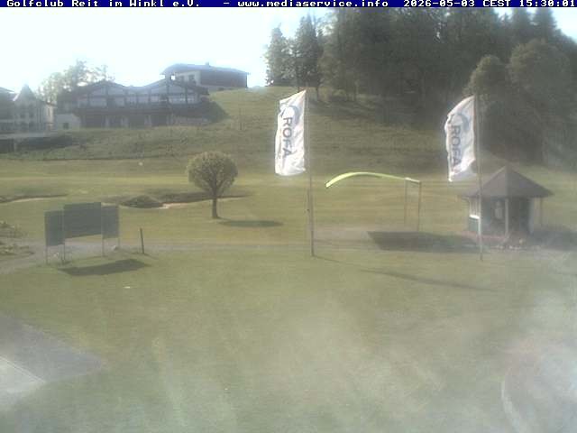Archiv Foto Webcam Reit im Winkl: Golfplatz