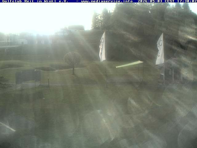 Archiv Foto Webcam Reit im Winkl: Golfplatz