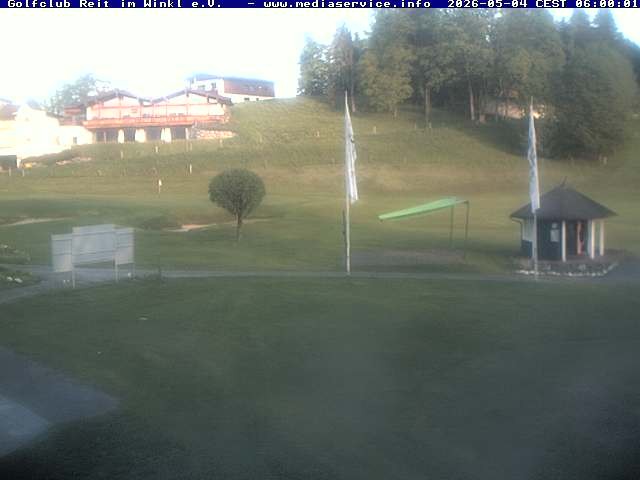 Archiv Foto Webcam Reit im Winkl: Golfplatz