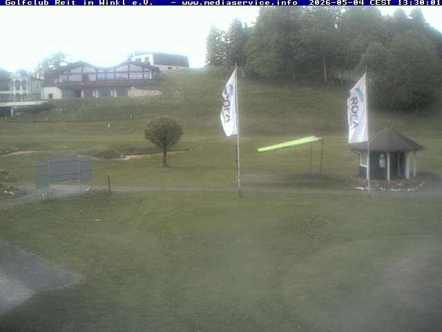 Archiv Foto Webcam Reit im Winkl: Golfplatz