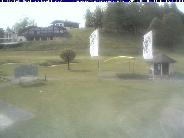 Archiv Foto Webcam Reit im Winkl: Golfplatz
