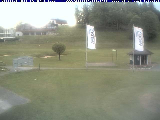 Archiv Foto Webcam Reit im Winkl: Golfplatz