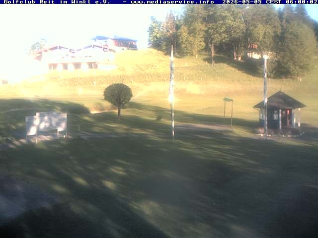 Archiv Foto Webcam Reit im Winkl: Golfplatz