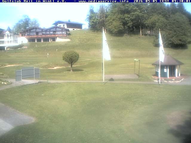 Archiv Foto Webcam Reit im Winkl: Golfplatz
