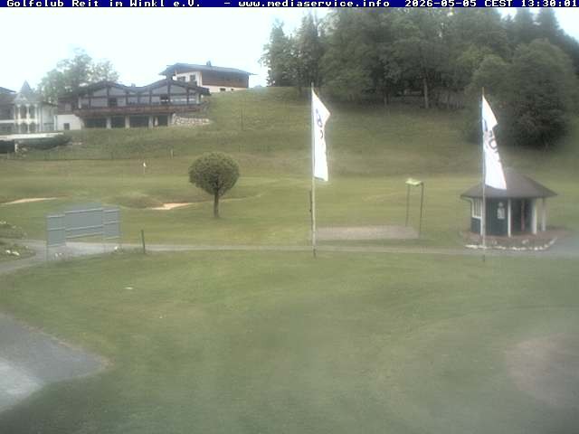 Archiv Foto Webcam Reit im Winkl: Golfplatz