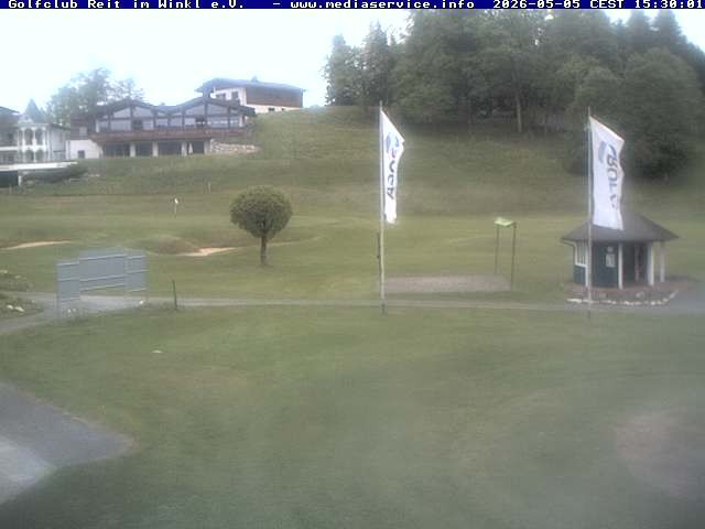 Archiv Foto Webcam Reit im Winkl: Golfplatz
