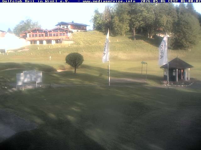 Archiv Foto Webcam Reit im Winkl: Golfplatz