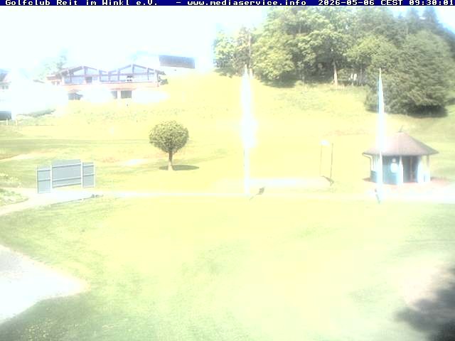 Archiv Foto Webcam Reit im Winkl: Golfplatz