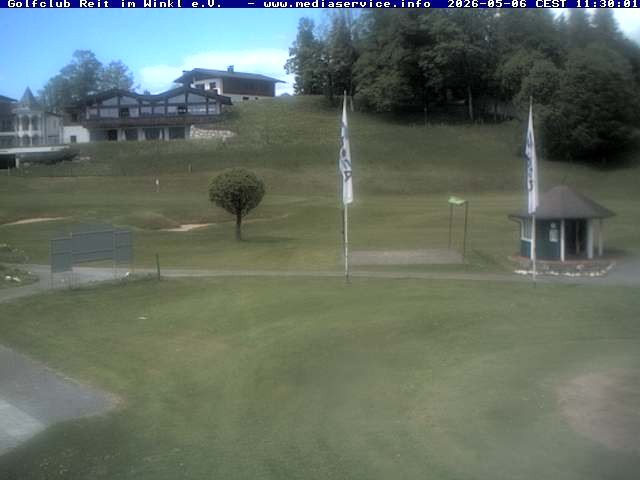 Archiv Foto Webcam Reit im Winkl: Golfplatz