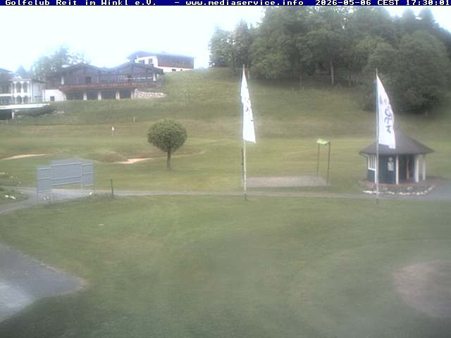 Archiv Foto Webcam Reit im Winkl: Golfplatz