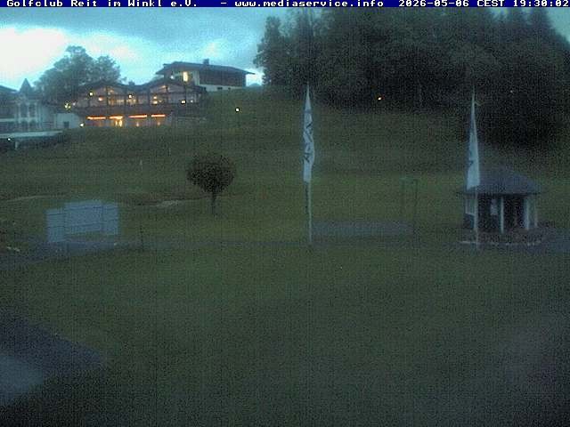 Archiv Foto Webcam Reit im Winkl: Golfplatz