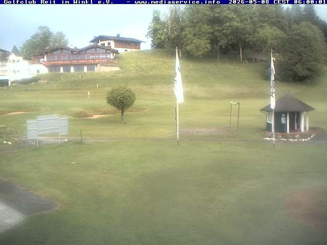 Archiv Foto Webcam Reit im Winkl: Golfplatz