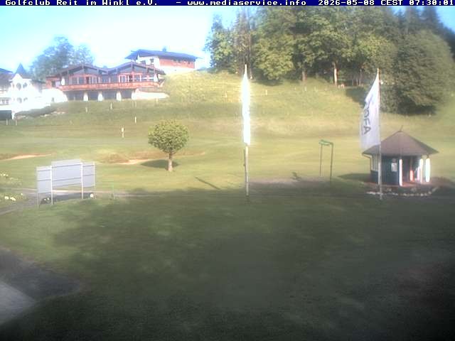 Archiv Foto Webcam Reit im Winkl: Golfplatz