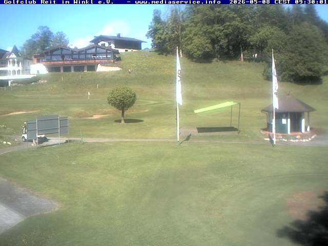 Archiv Foto Webcam Reit im Winkl: Golfplatz
