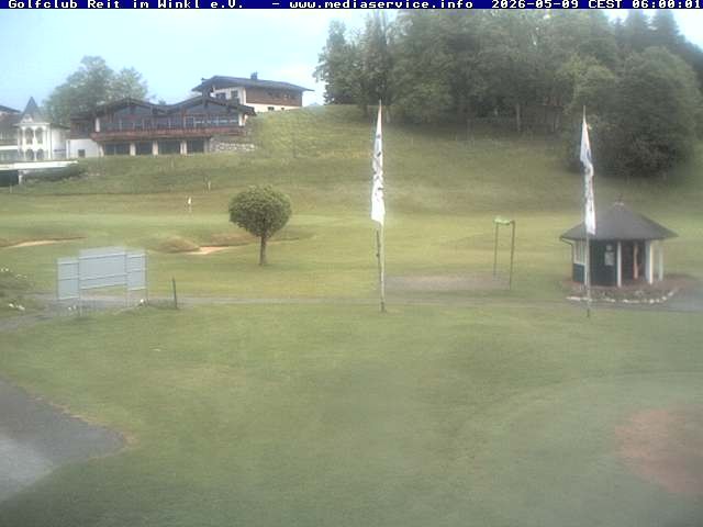 Archiv Foto Webcam Reit im Winkl: Golfplatz