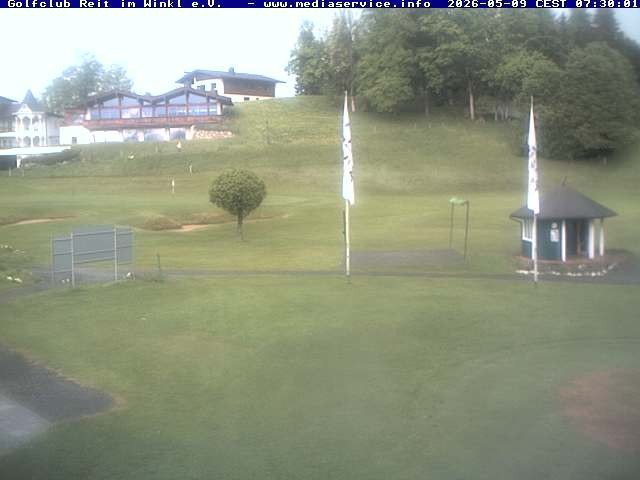Archiv Foto Webcam Reit im Winkl: Golfplatz