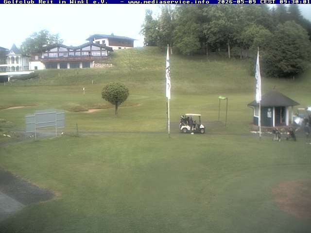 Archiv Foto Webcam Reit im Winkl: Golfplatz