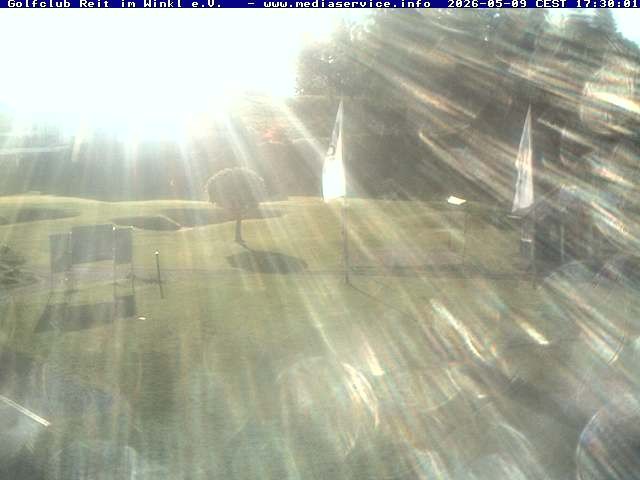 Archiv Foto Webcam Reit im Winkl: Golfplatz