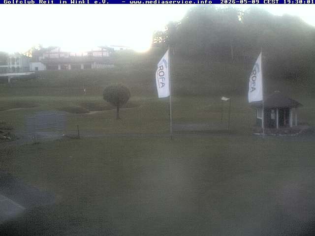 Archiv Foto Webcam Reit im Winkl: Golfplatz