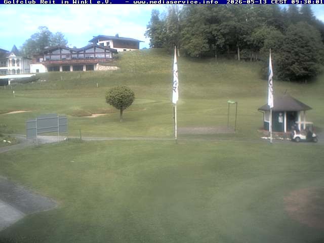 Archiv Foto Webcam Reit im Winkl: Golfplatz