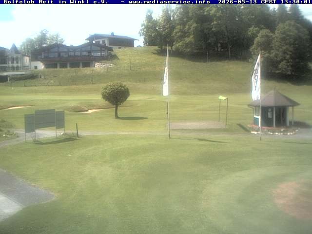 Archiv Foto Webcam Reit im Winkl: Golfplatz