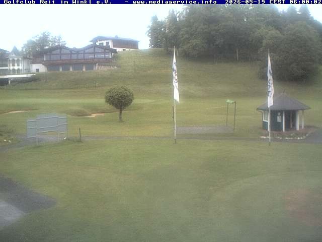 Archiv Foto Webcam Reit im Winkl: Golfplatz