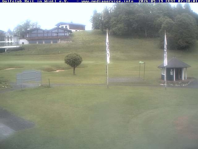 Archiv Foto Webcam Reit im Winkl: Golfplatz