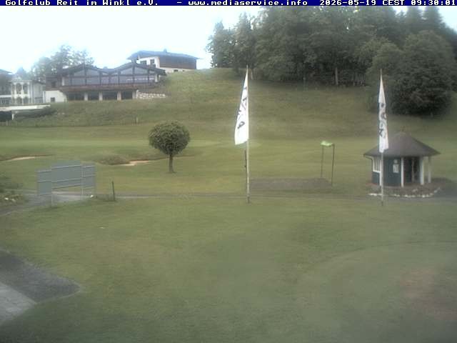 Archiv Foto Webcam Reit im Winkl: Golfplatz