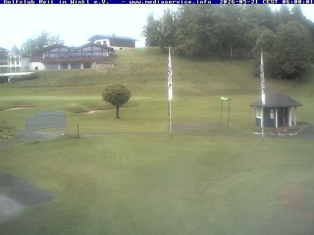 Archiv Foto Webcam Reit im Winkl: Golfplatz