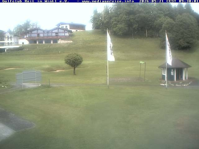 Archiv Foto Webcam Reit im Winkl: Golfplatz