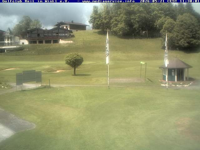 Archiv Foto Webcam Reit im Winkl: Golfplatz