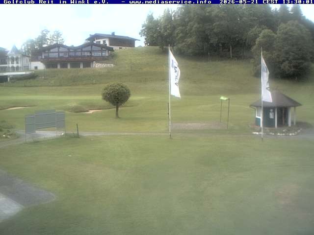 Archiv Foto Webcam Reit im Winkl: Golfplatz