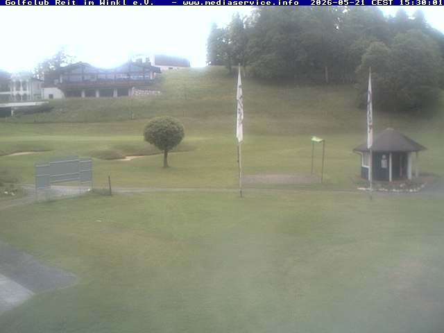 Archiv Foto Webcam Reit im Winkl: Golfplatz