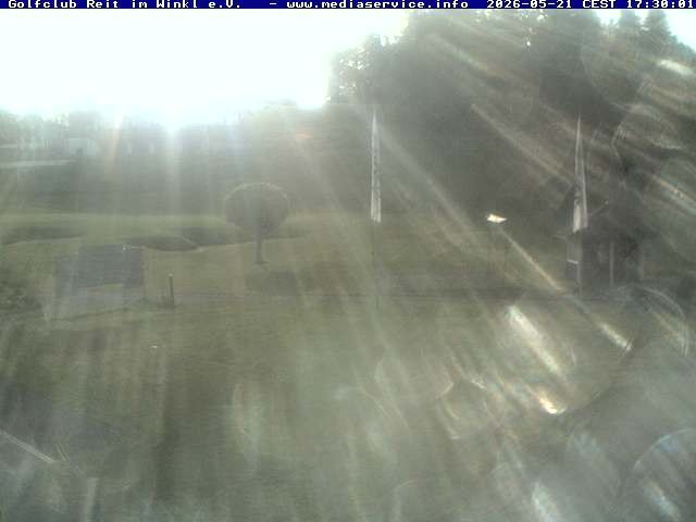 Archiv Foto Webcam Reit im Winkl: Golfplatz