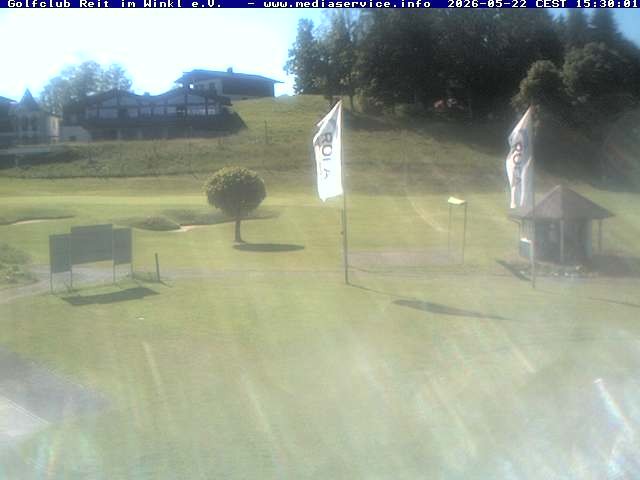 Archiv Foto Webcam Reit im Winkl: Golfplatz