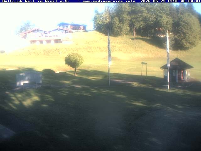 Archiv Foto Webcam Reit im Winkl: Golfplatz