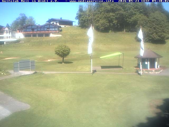Archiv Foto Webcam Reit im Winkl: Golfplatz