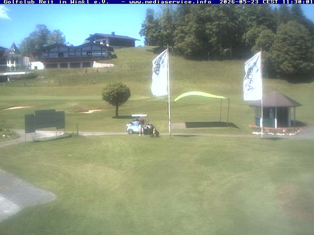 Archiv Foto Webcam Reit im Winkl: Golfplatz
