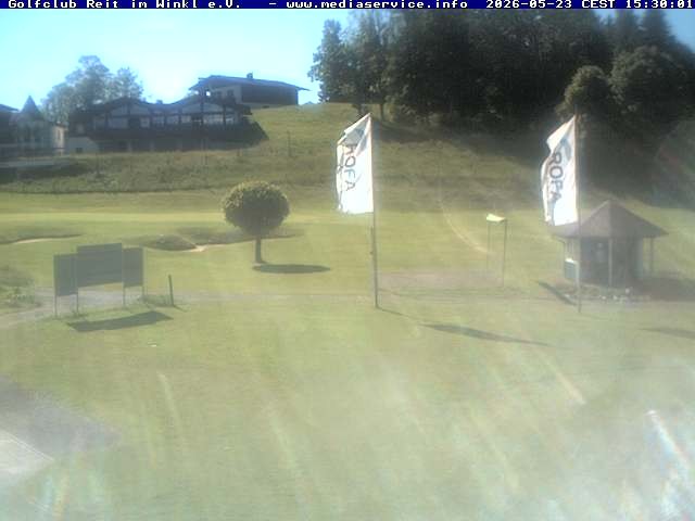 Archiv Foto Webcam Reit im Winkl: Golfplatz